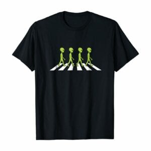 Aliens Crossing Abbey Road T-Shirt