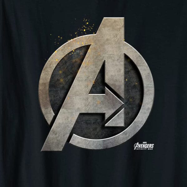 Marvel Avengers Infinity War Logo T-Shirt Zoom