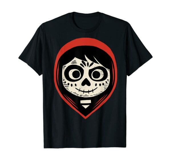 Disney Pixar Coco Skull Face T-Shirt