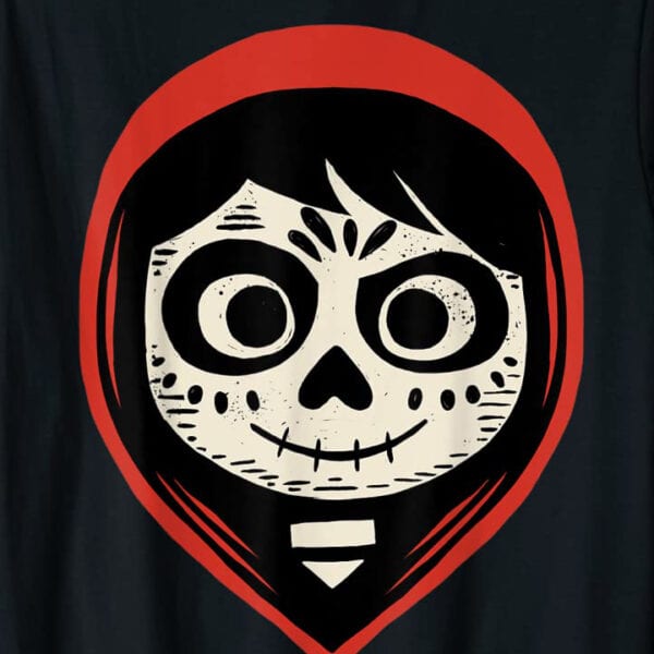 Disney Pixar Coco Skull Face T-Shirt Zoom