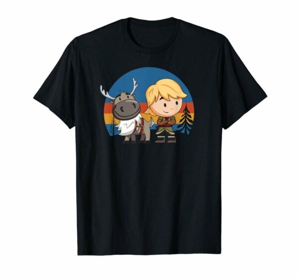 Disney Frozen Sven and Kristoff Chibi T-Shirt