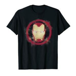 Marvel Avengers Iron Man Spray Paint T-Shirt