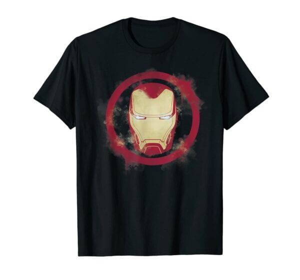 Marvel Avengers Iron Man Spray Paint T-Shirt