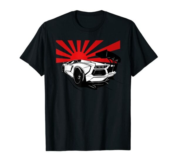 Rising Sun JDM Lamborghini T-Shirt