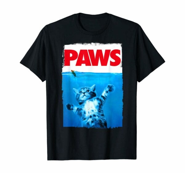 PAWS Funny Parody T-Shirt