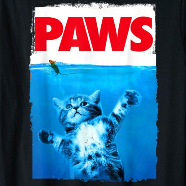 PAWS Funny Parody T-Shirt Zoom
