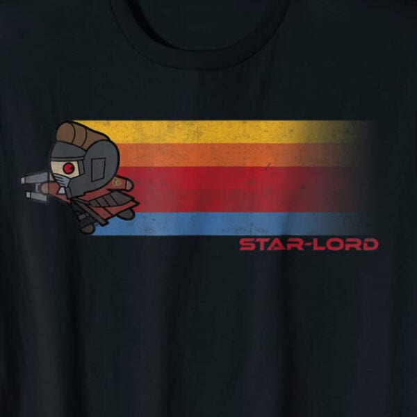 Marvel Guardians Star-Lord Kawaii T-Shirt Zoom
