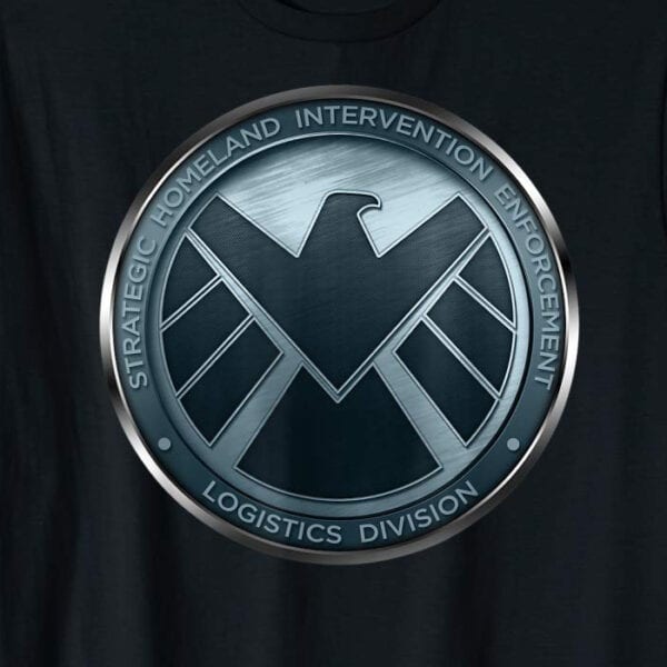 Marvel Agents of S.H.I.E.L.D. Badge T-Shirt Zoom