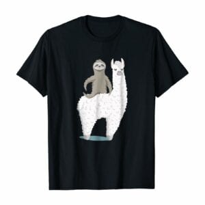 Sloth And The Lama T-Shirt