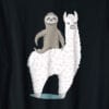 Sloth And The Lama T-Shirt Zoom