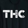Distressed THC Cannabis T-Shirt Zoom